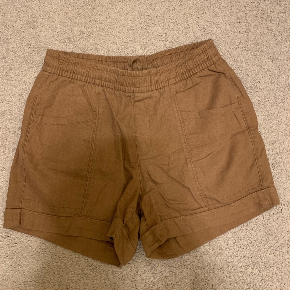 Brown Cargo Shorts